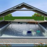 Ferns Manor Poolside view