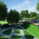 Skanda Taapasi Rosebay Amphitheatre view